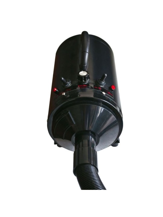 Vysoušeč srsti pro psy se 3 nástavci černý 2 400 W