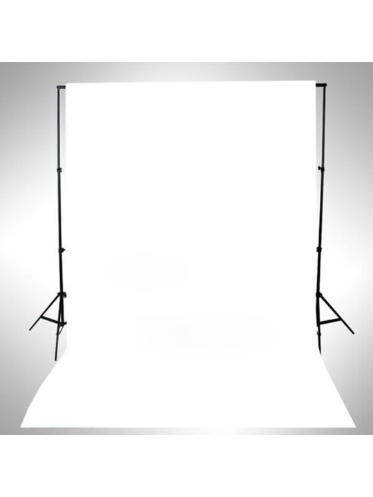 Fotopozadí bavlněné bez stojanu bílé 500 x 300 cm