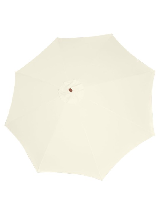 Slunečník 300 x 258 cm pískově bílý