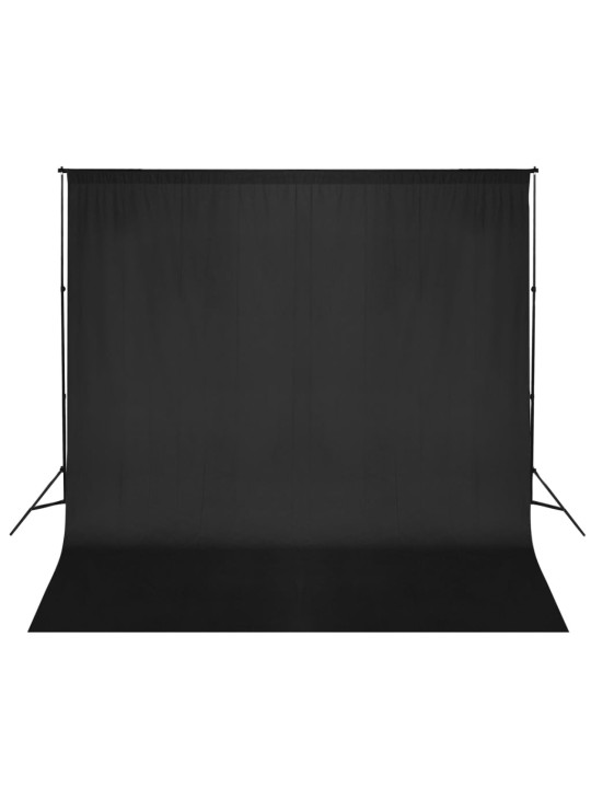 Systém podpěry a fotopozadí 600 x 300 cm černé