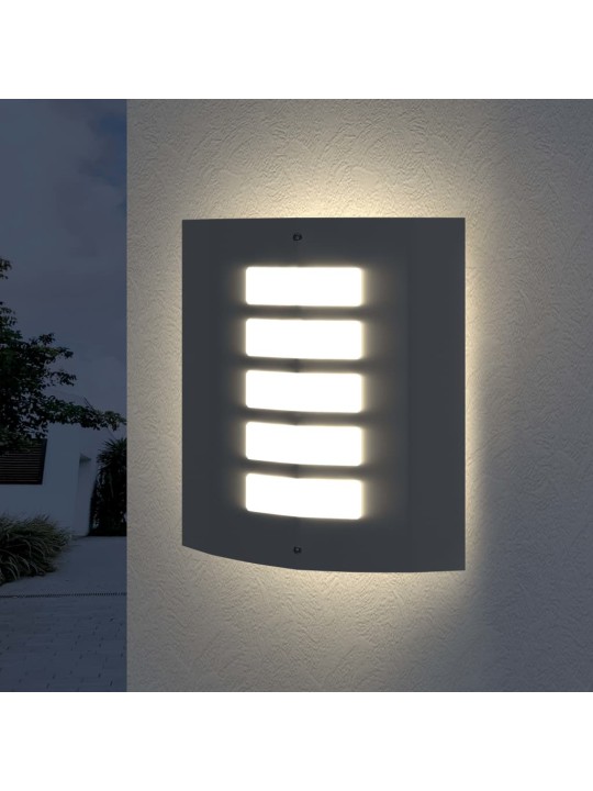Nerezové vodotěsné nástěnné svítidlo - 2 ks - 60 w