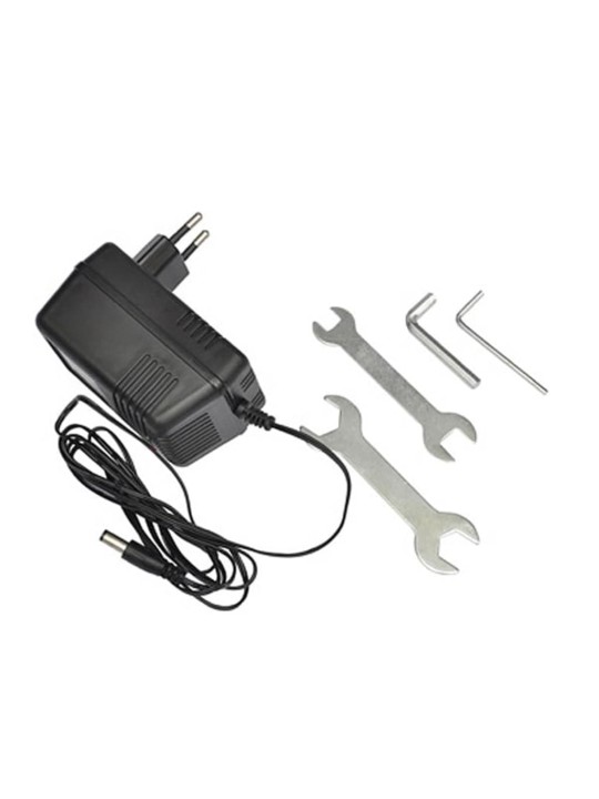 Elektrická koloběžka se sedátkem 120 W černá