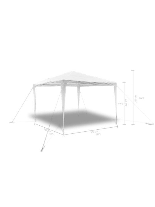 pyramidový party stan / zahradní altán 3 x 3 m