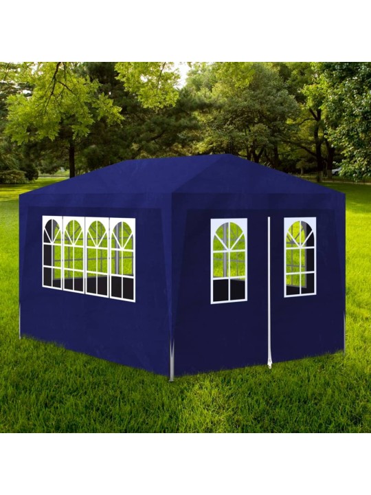 Party stan 3 x 4 m modrý