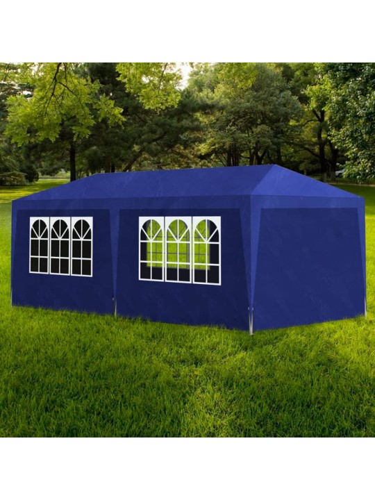 Party stan 3 x 6 m modrý