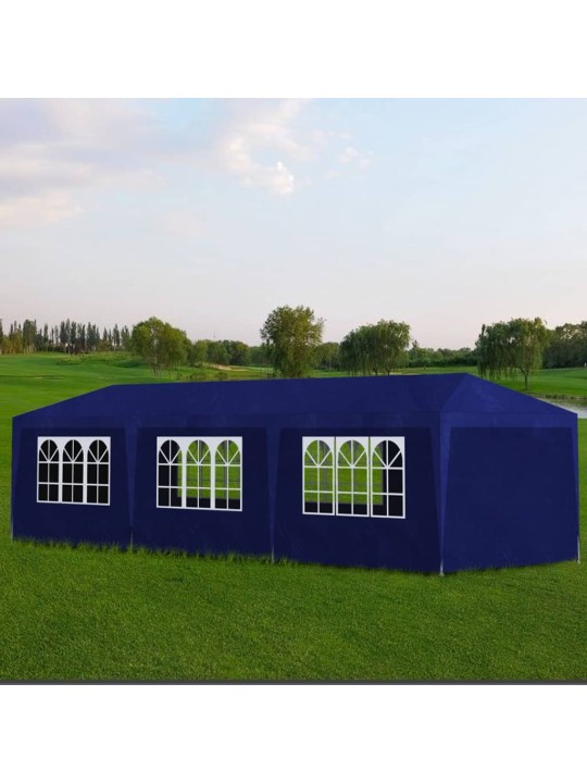 Party stan 3 x 9 m modrý