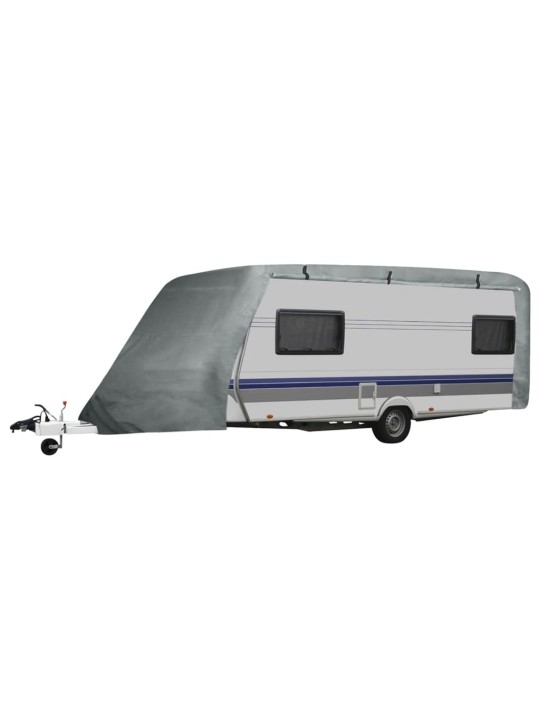 Plachta na karavan M šedá