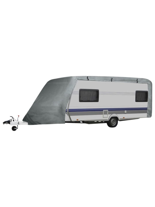 Plachta na karavan L šedá