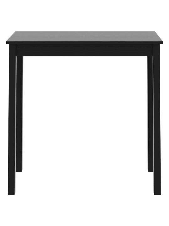 Barový stůl MDF černý 115 x 55 x 107 cm