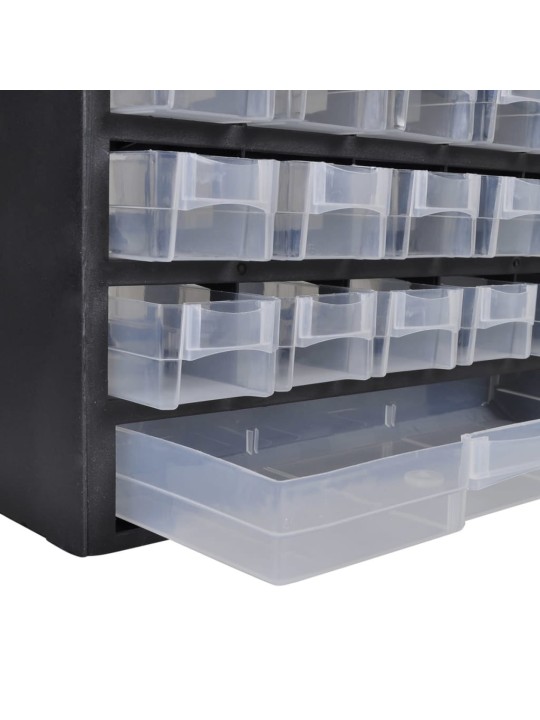 Úložný plastový box na nářadí 41 zásuvek
