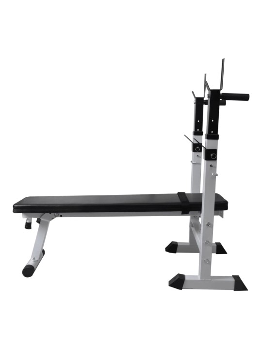 Fitness posilovací lavice rovná