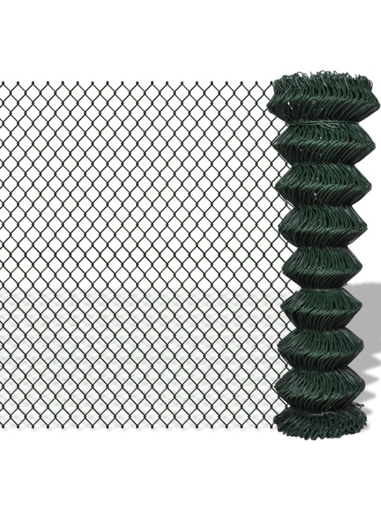 Drátěné pletivo ocel 1,5 x 15 m zelené
