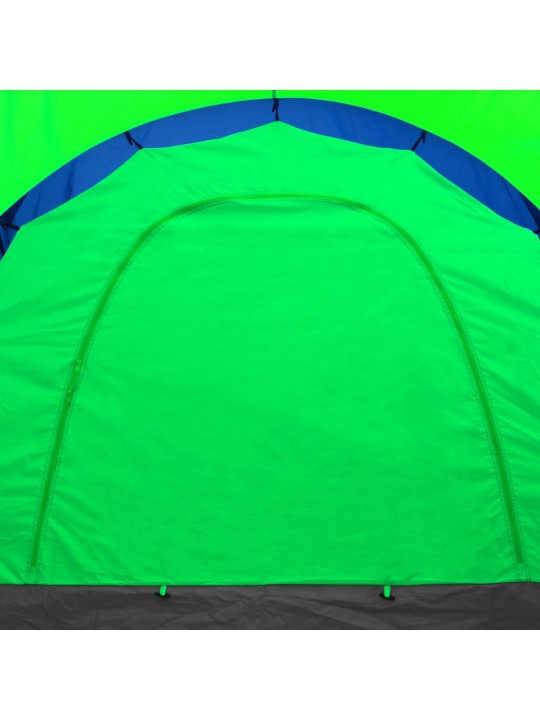 Kempingový stan pro 9 osob modro-zelený