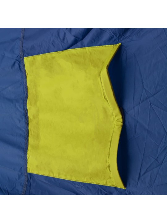 Kempingový stan pro 9 osob modro-žlutý