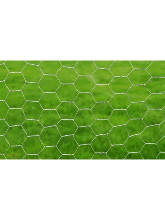 Pletivo ke kurníku pozinkovaná ocel 25 x 0,5 m stříbrné