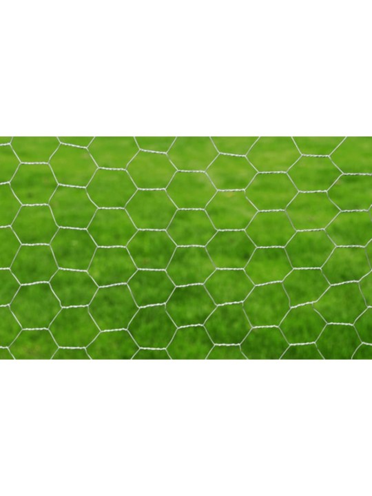 Pletivo ke kurníku pozinkovaná ocel 25 x 0,5 m stříbrné