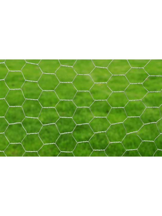 Pletivo ke kurníku pozinkovaná ocel 25 x 0,75 m stříbrné