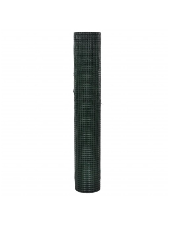 Pletivo ke kurníku pozinkované PVC vrstva 10 x 1 m zelené