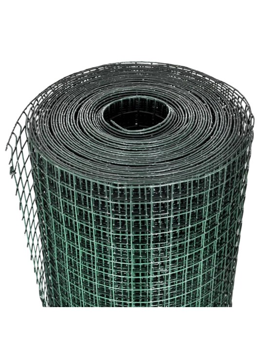 Pletivo ke kurníku pozinkované PVC vrstva 10 x 1 m zelené