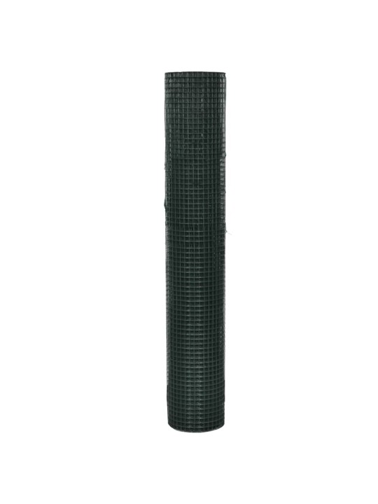 Pletivo ke kurníku pozinkované PVC vrstva 10 x 1 m zelené