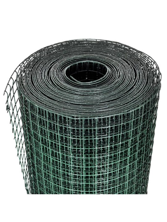 Pletivo ke kurníku pozinkované PVC vrstva 25 x 1 m zelené