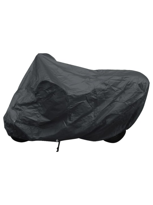 Plachta na motorku - polyester - šedá