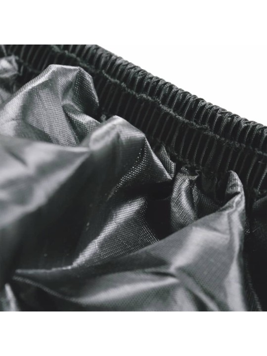 Plachta na motorku - polyester - šedá