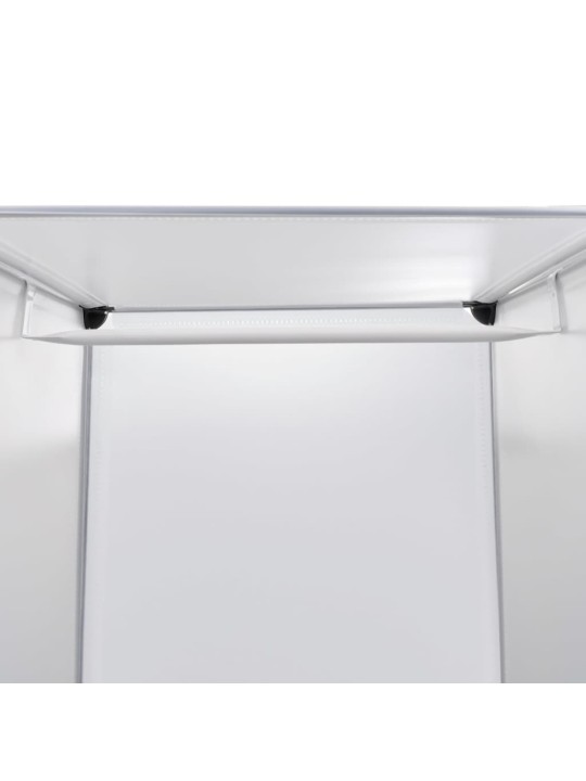 Modulární skříň s 9 přihrádkami 109x36,5x143 cm bílá