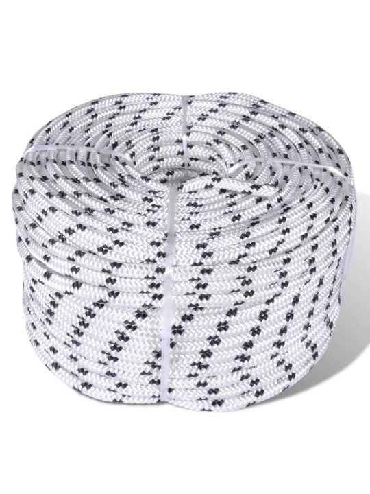 Splétané lano lodní, polyester 8 mm x 50 m