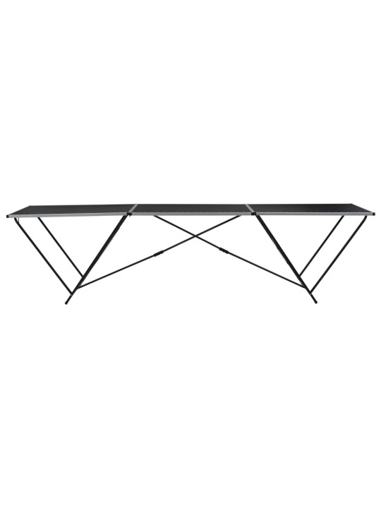 Skládací tapetovací stůl MDF a hliník 300 x 60 x 78 cm
