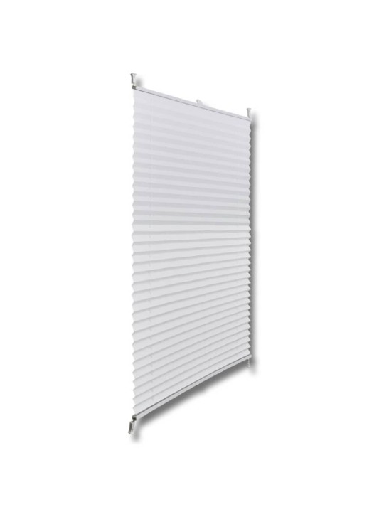 Plisovaná roleta 40 x 150 cm bílá
