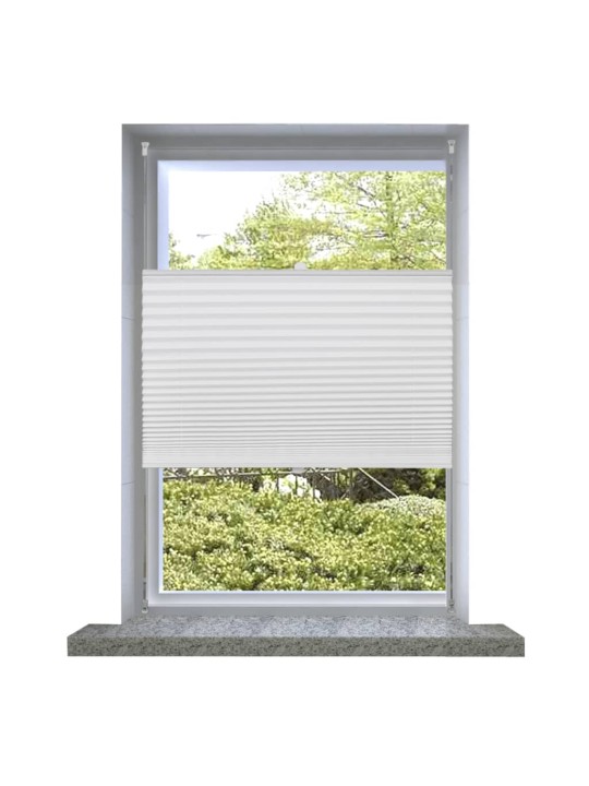 Plisovaná roleta 40 x 150 cm bílá