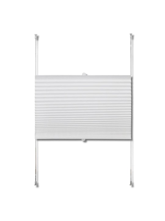 Plisovaná roleta 50 x 150 cm bílá