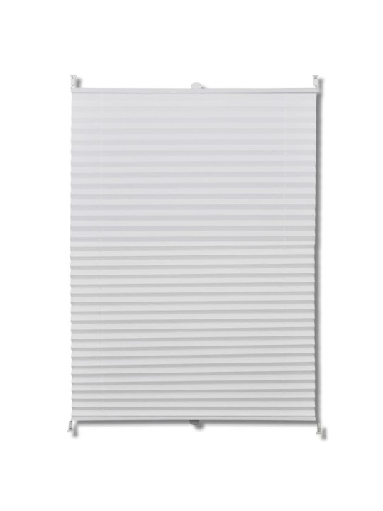 Plisované žaluzie / rolety Plisse 70 x 150 cm - bílé
