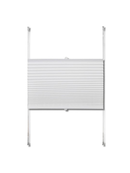 Plisované žaluzie / rolety Plisse 70 x 150 cm - bílé