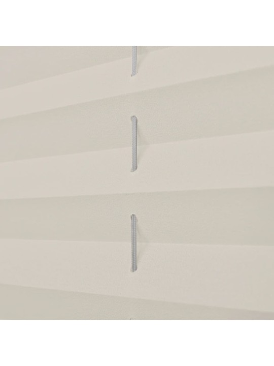 Plisovaná roleta 70 x 150 cm krémová