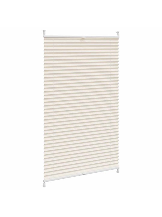 Plisovaná roleta 80 x 125 cm krémová