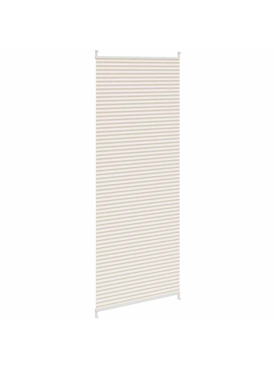 Plisovaná roleta 90 x 200 cm krémová