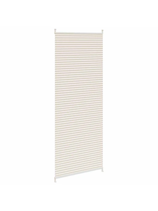 Plisovaná roleta 90 x 200 cm krémová