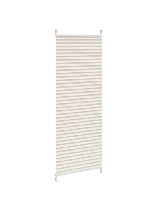 Plisované žaluzie / rolety plisse 40 x 125 cm - krémové