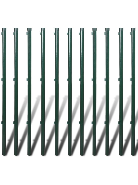 Drátěné pletivo se sloupky a kolíky ocel 1,25 x 25 m