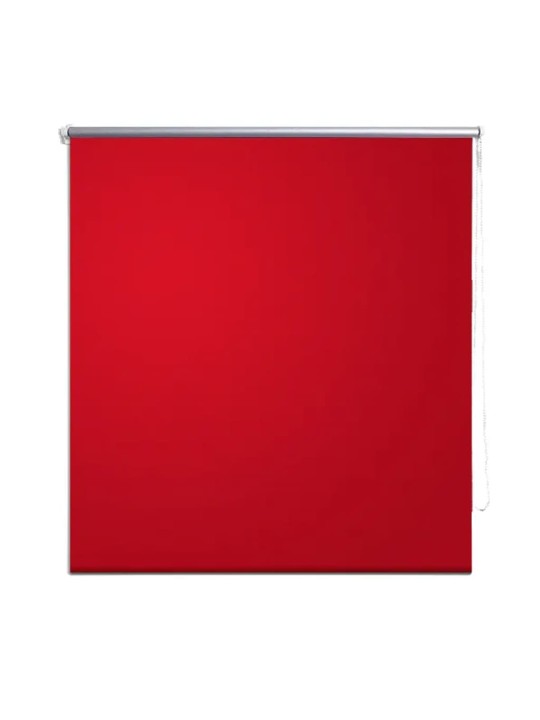 Zatemňovací roleta červená, 40 x 100 cm