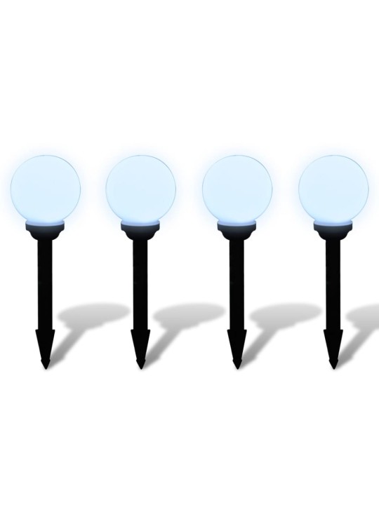 Venkovní osvětlení příjezdové cesty 4 ks LED 15 cm se zápichem