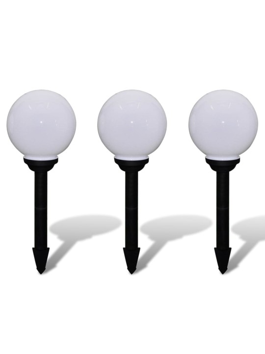 Venkovní osvětlení příjezdové cesty 3 ks LED 20 cm se zápichem