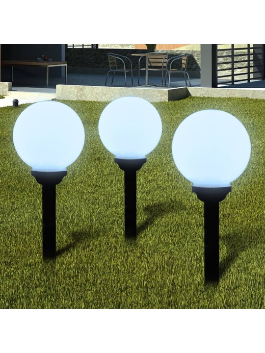 Venkovní osvětlení příjezdové cesty 3 ks LED 20 cm se zápichem