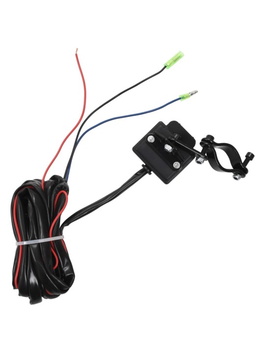 12V elektrický naviják 1360 kg s montážní deskou a lanovým oknem