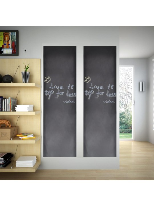 Tabulová samolepka na zeď 0,45 x 2 m 2 role s křídami