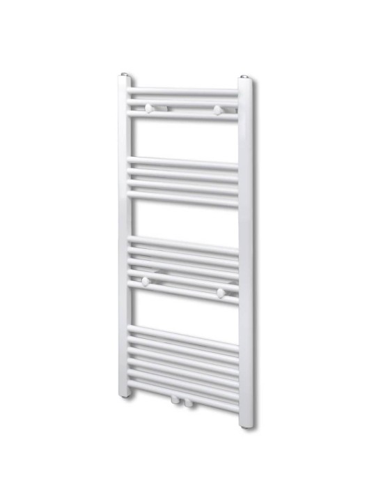 Žebříkový radiátor na ručníky rovný ústřední topení 600 x 1 160 mm