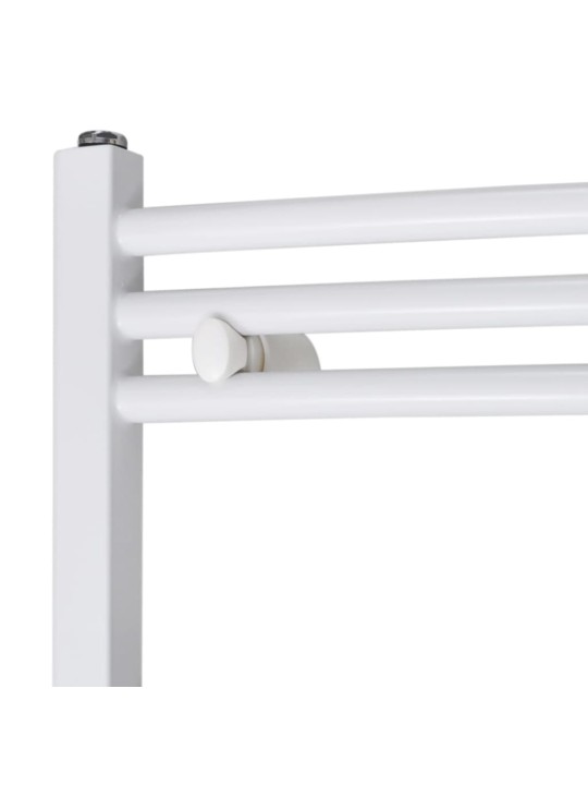 Žebříkový radiátor obloukový, ústřední topení 500 x 1160 mm boční a střední přípojka