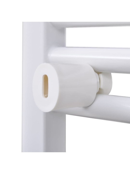 Žebříkový radiátor obloukový, ústřední topení 500 x 1160 mm boční a střední přípojka